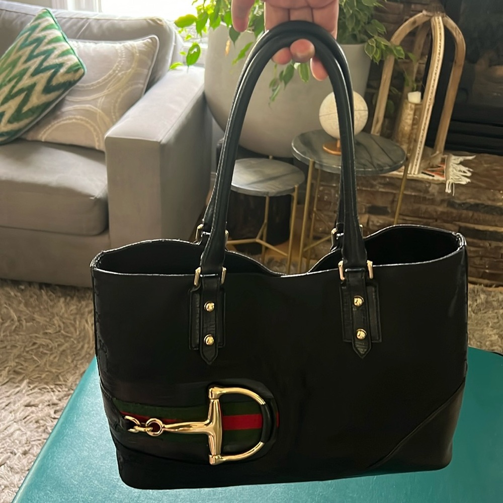 Authentic Gucci monogram bag